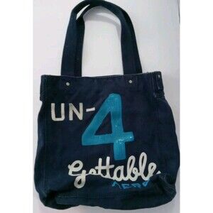 Aeropostale Tote Bag Unforgettable Navy Blue